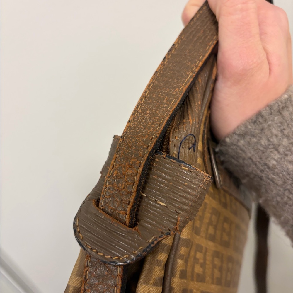 Fendi FF Monogram 1980’s Crossbody (Authentic) - Picture 10 of 14